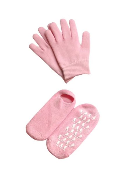 قفاز وجورب سيليكون مرطب / Silicone Moisturizing Gloves and Socks
