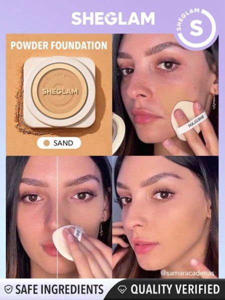Sheglam powder hight coverage