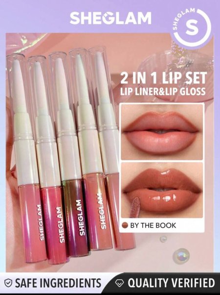 SHEGLAM Lip Rules Liner & Gloss Pen