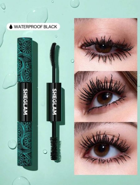 SHEGLAM All-In-One Volume & Length Mascara 2 In 1 Waterproof Volumizing