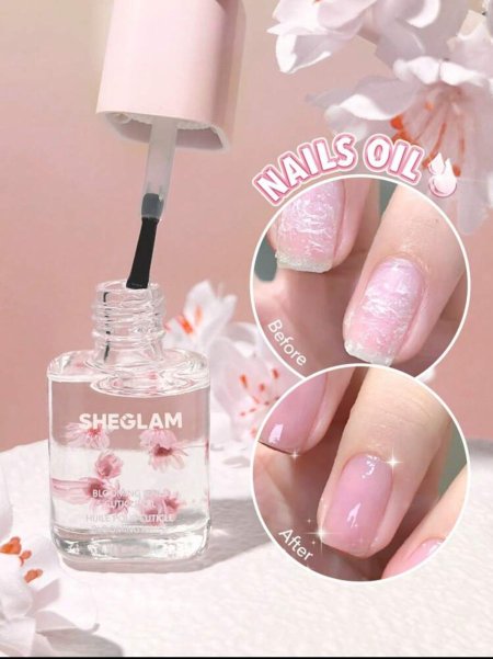 SHEGLAM Blooming Nails Cuticle Oil-Pink