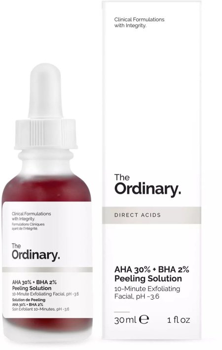 THE ORDINARY AHA 30% PLUS BHA 2% PEELING SOLUTION - 30 ML | ذا أورديناري مقشر الأحماض - 30 مل