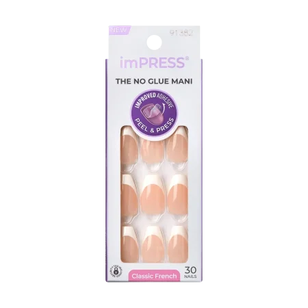 Im PRESS Nails The No Glue Mani-classic french