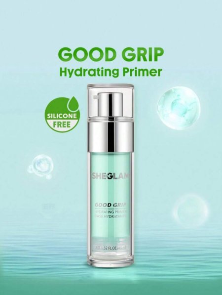 SHEGLAM Good Grip Hydrating Primer Oil Control Moisturizing Primer Gel Smooth Fine Lines Oil And Silicone-Free