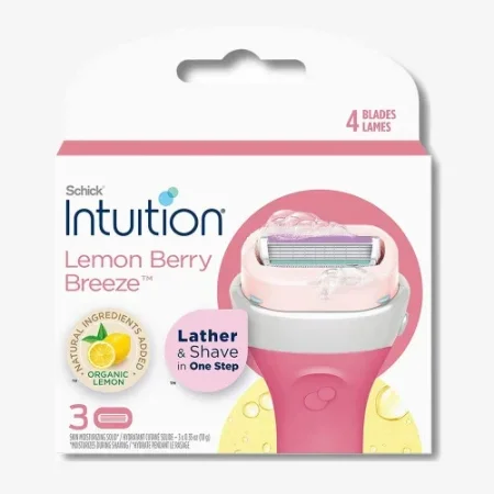 ملحقات شفرات حلاقة بالليمون SCHICK INTUITION