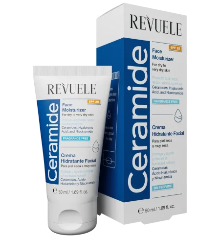 كريم سيراميدمرطب للوجه SPF 25 للبشرة الجافة إلى شديدة الجفاف