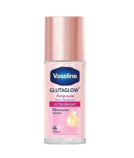 مزيل العرق تايلندي جلوتاجلو ألترا برايت من فازلين ، 45 مل